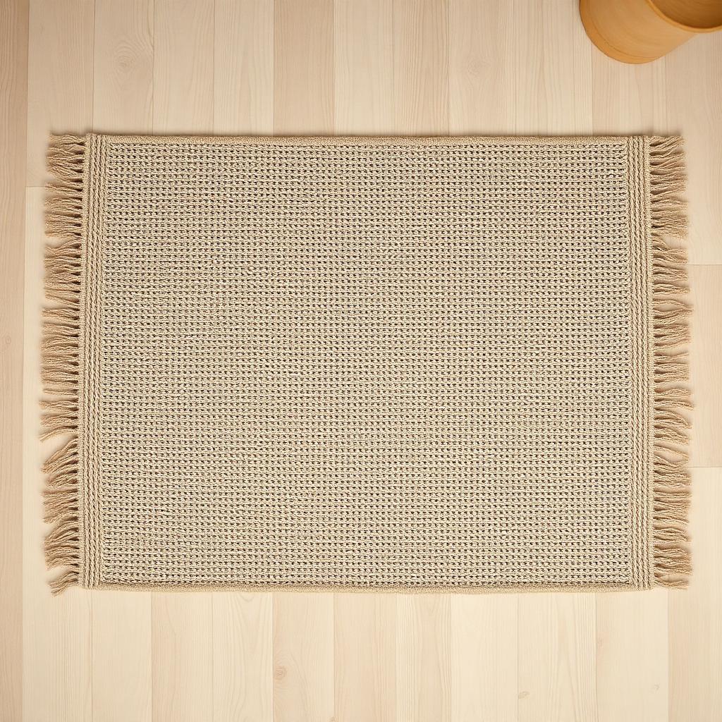 Hand-knotted jute rugs