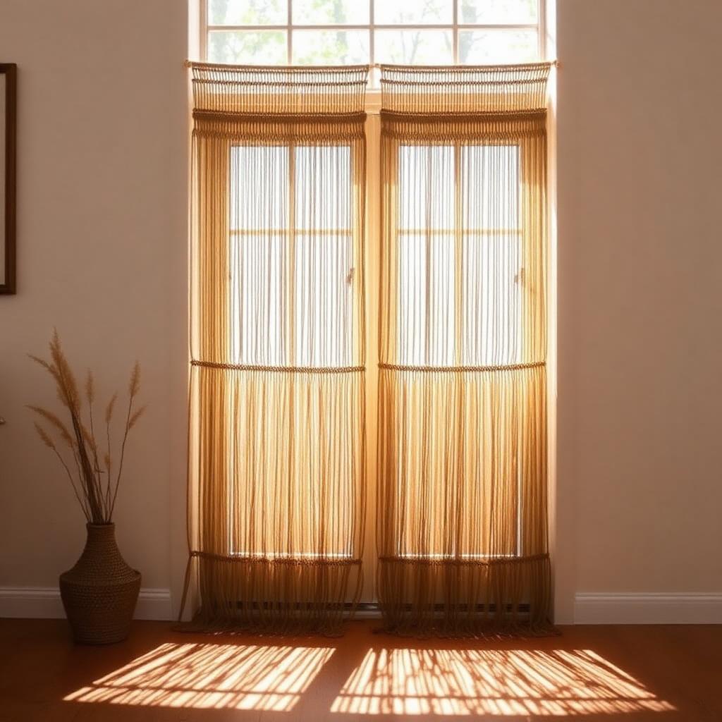 Veil Macramé Curtain