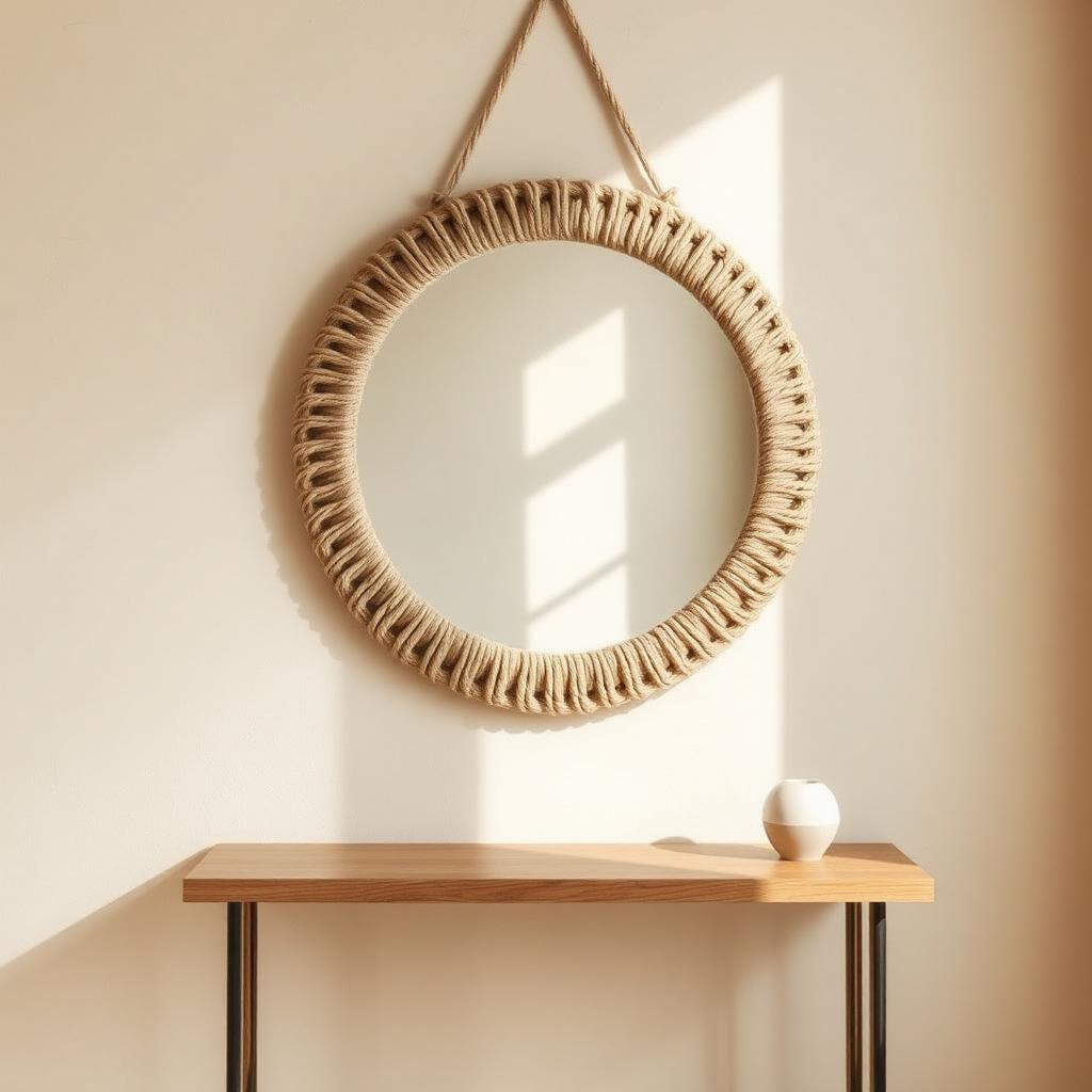 Halo Round Mirror